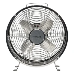 Ventilator retro zwart Diamant