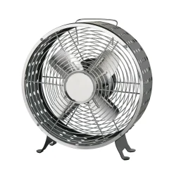 Ventilator retro zwart Diamant