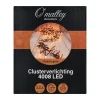 Verlichting cluster 4008 LED classic gold