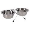 Voederbak duo met houder 13cm RW006