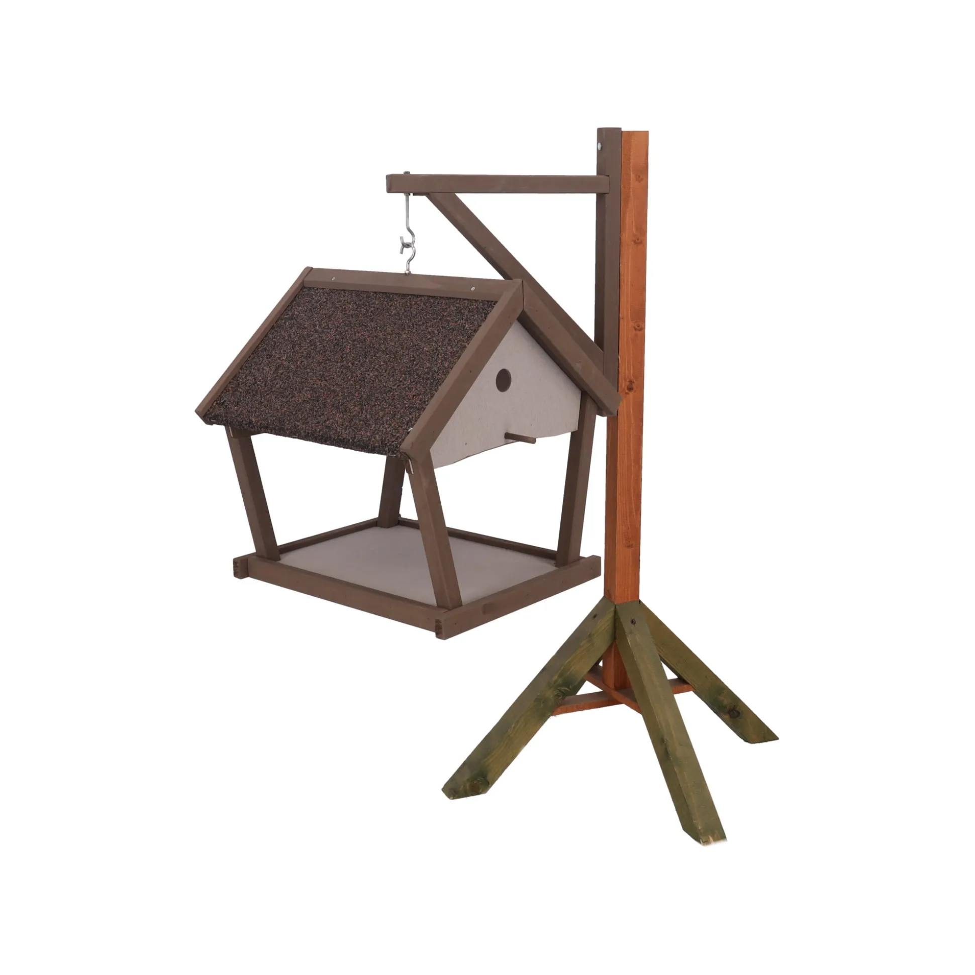 Voederhuis hang 42cm BF03 taupe