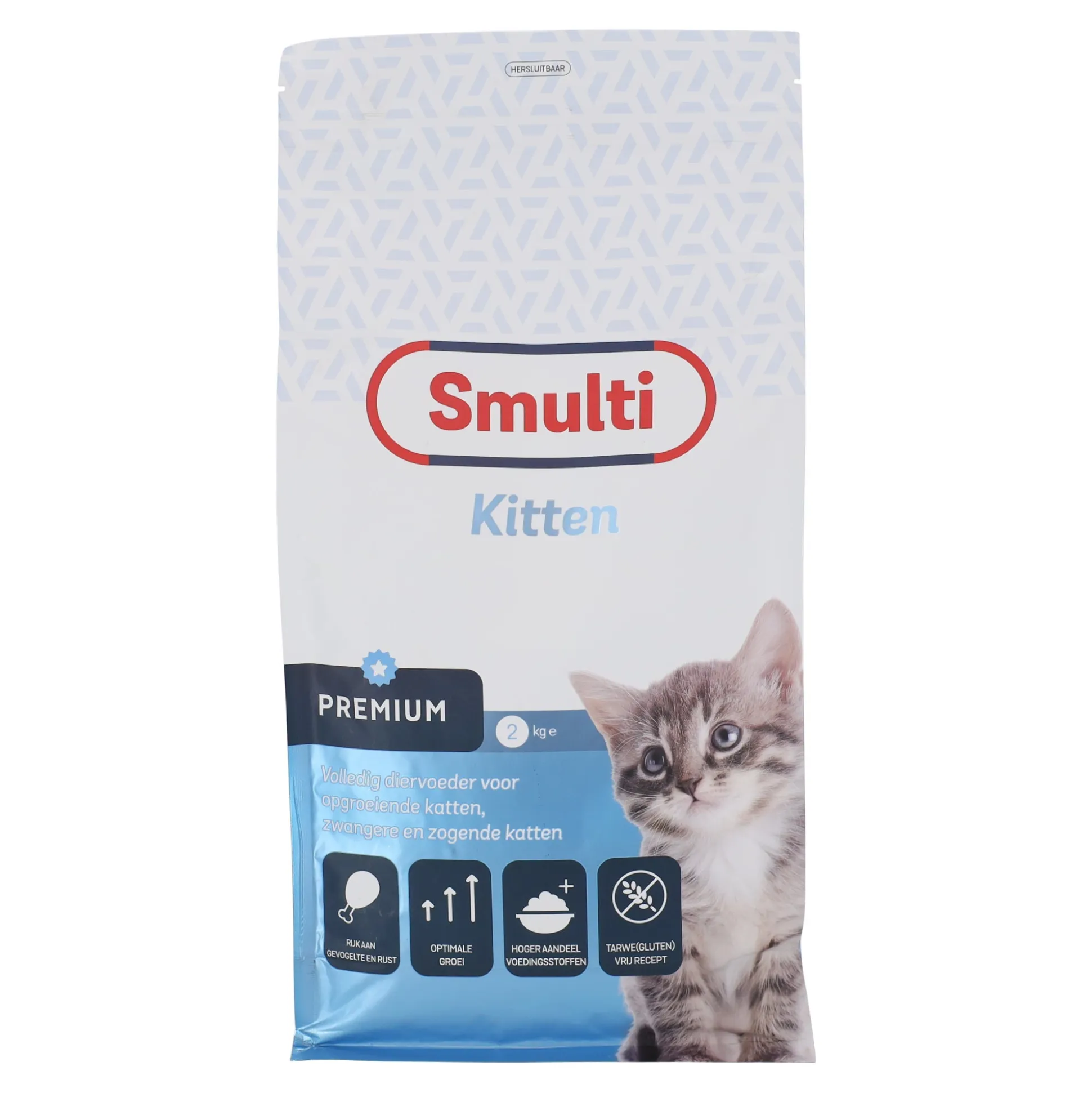 Voer kat Premium kitten 2 kg