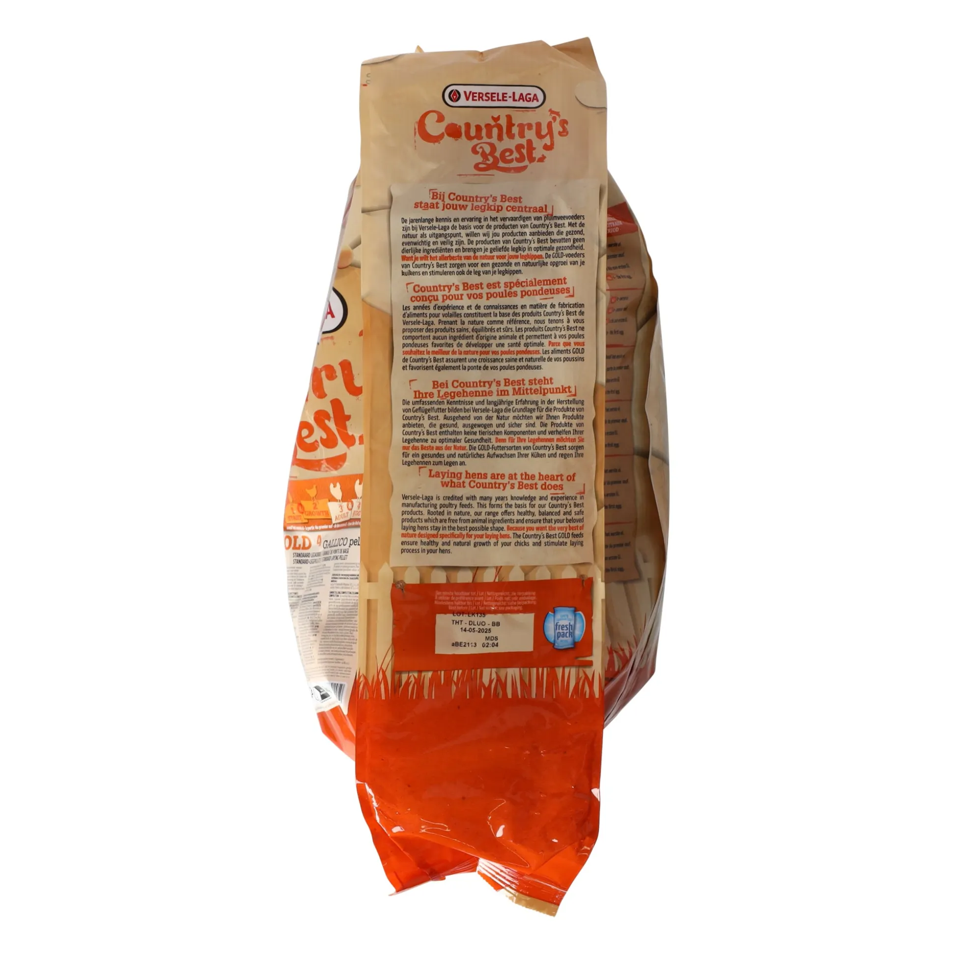 Voer pluimvee legkorrel 5 kg Country Best