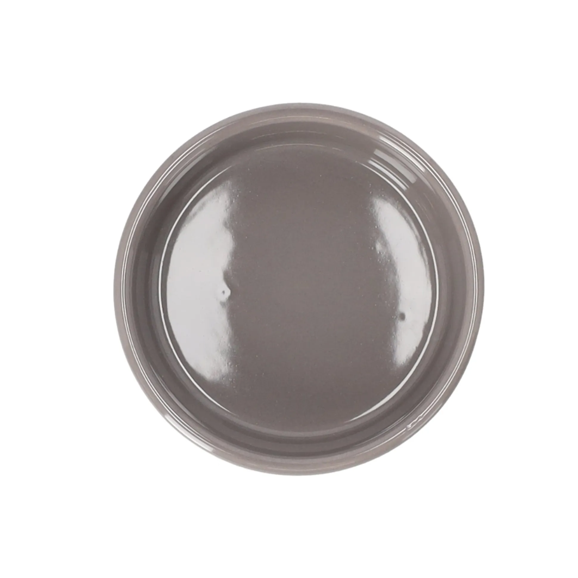 Voerbak hond kera 12cm 300ml taupe