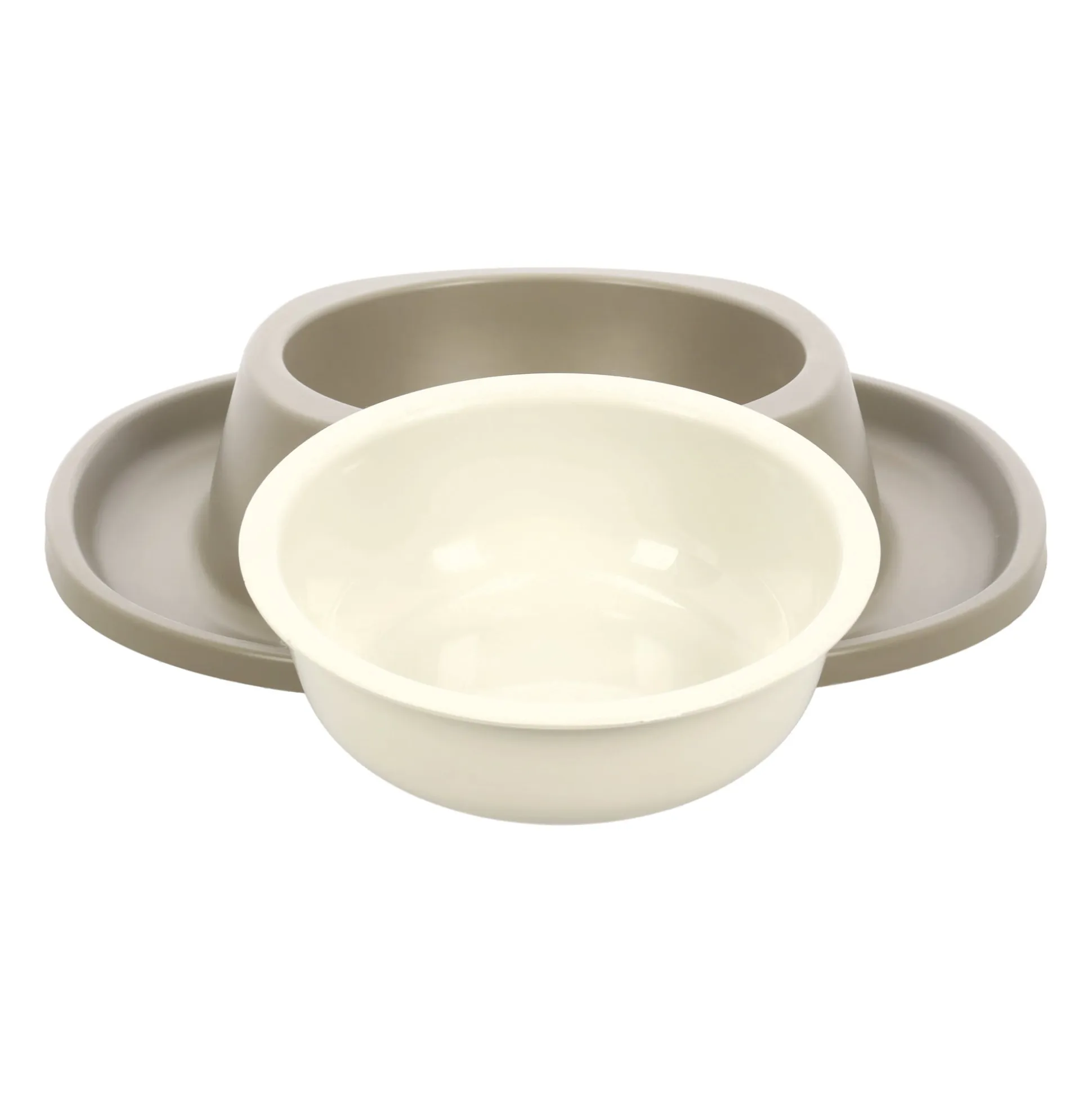 Voerbak Ilko S taupe 600ml FP