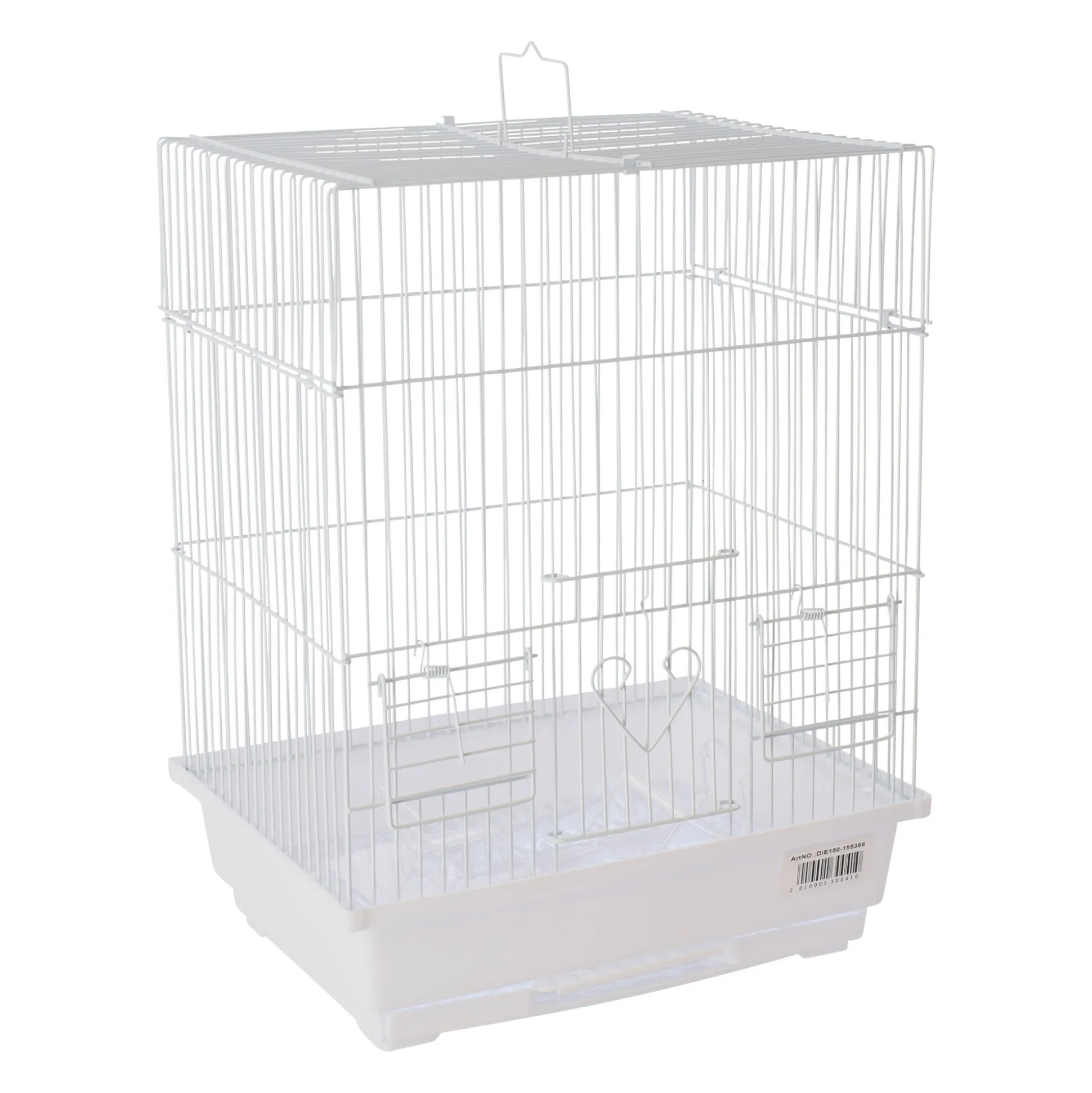 Vogelkooi Dolak wit 29,5x22x38cm