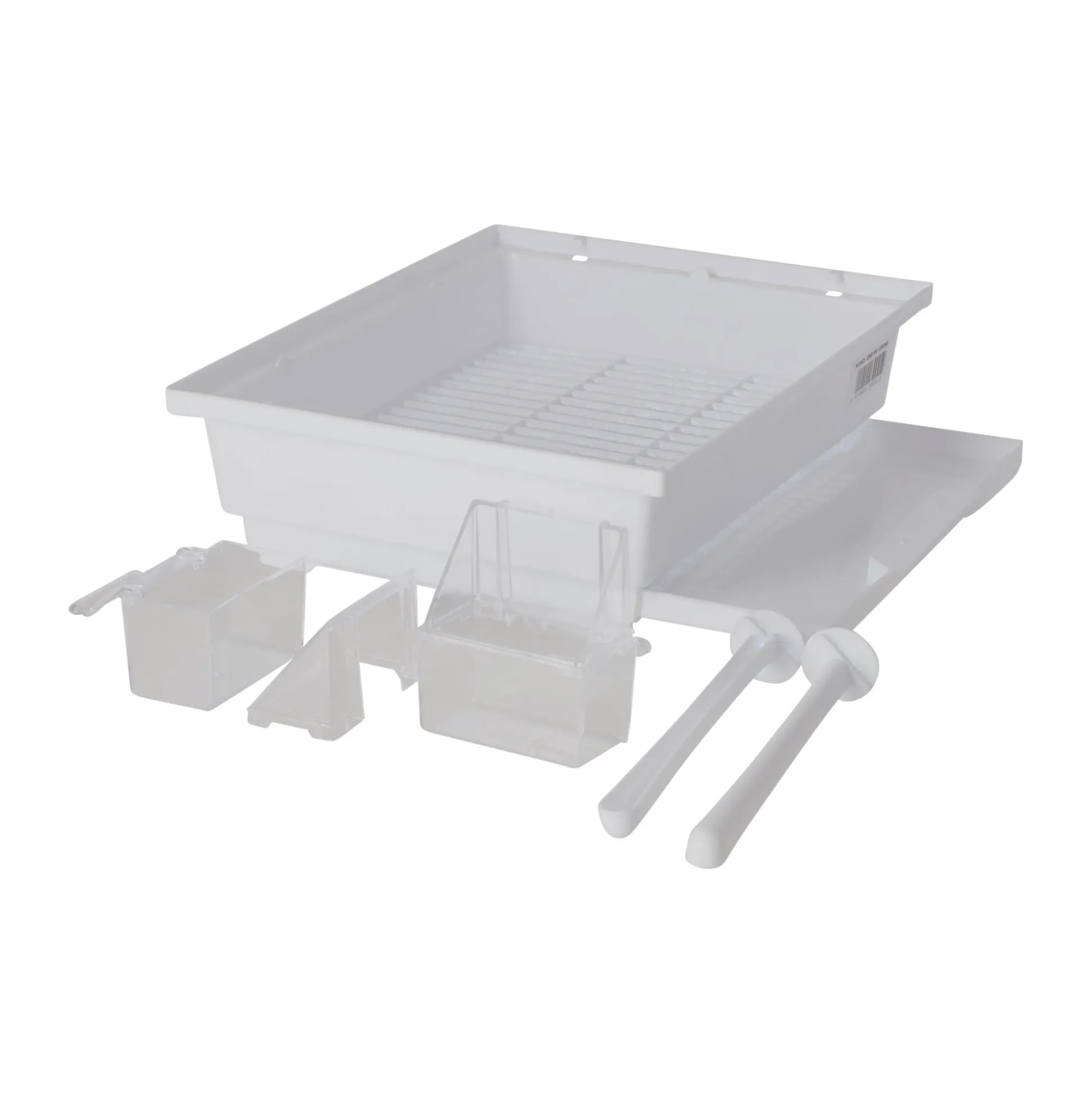 Vogelkooi Dolak wit 29,5x22x38cm