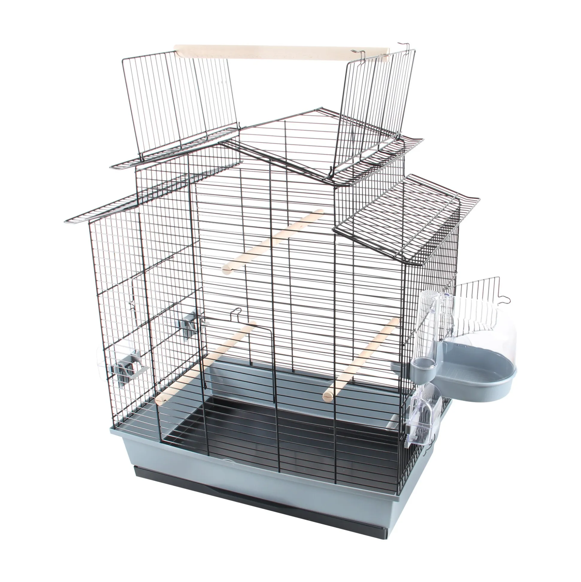 Vogelkooi Iza 3 zwart