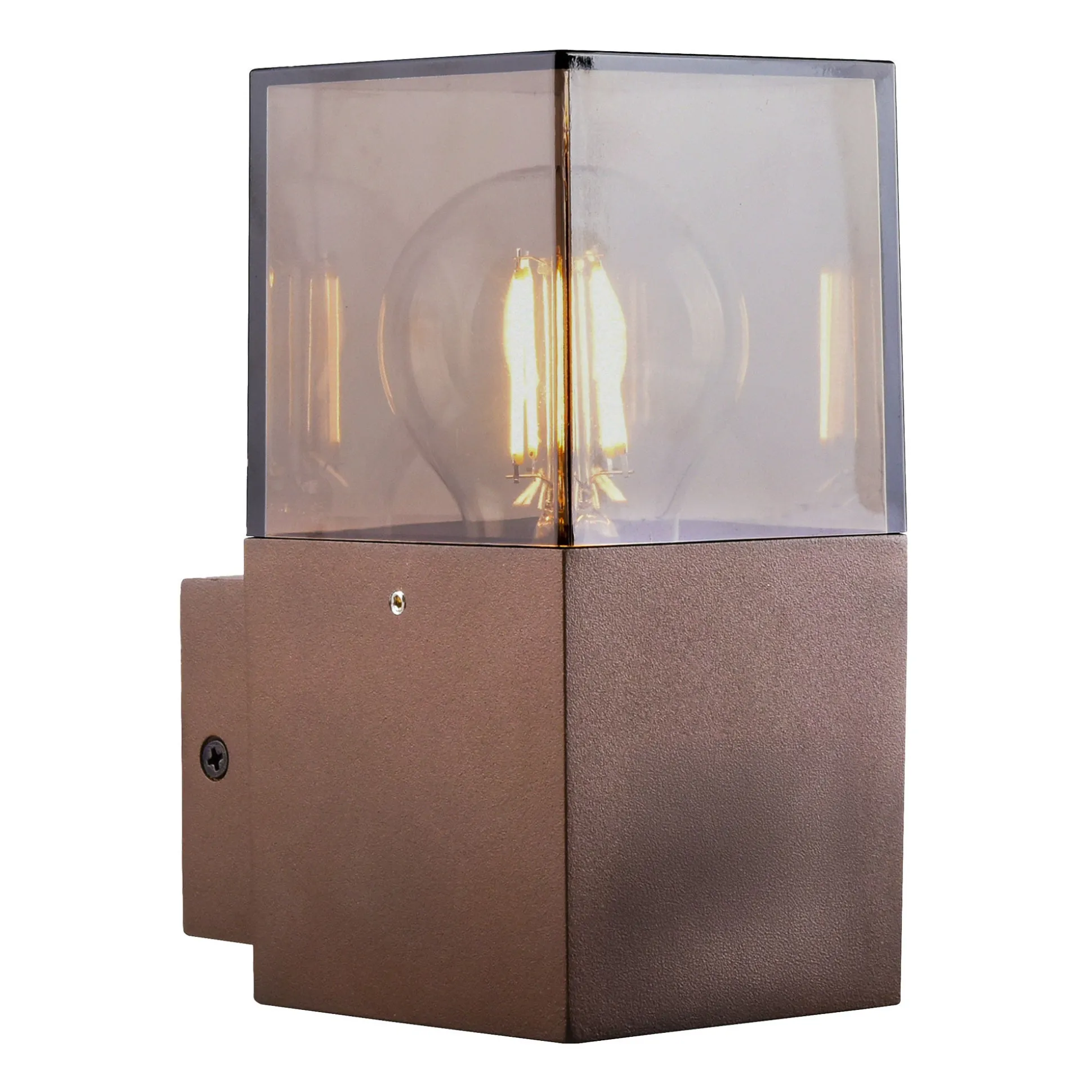 Wandlamp Pomara bruin