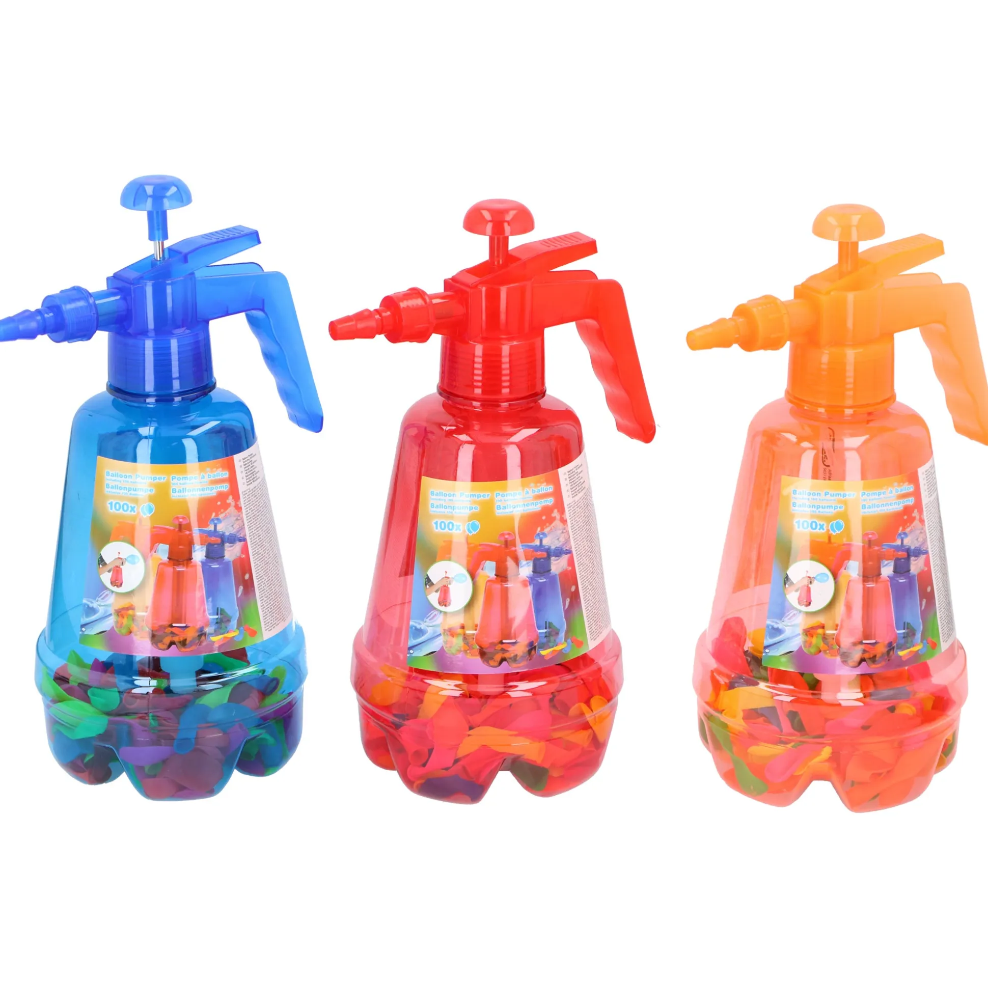 Waterballonpomp + 100 ballonnen Eddy Toys