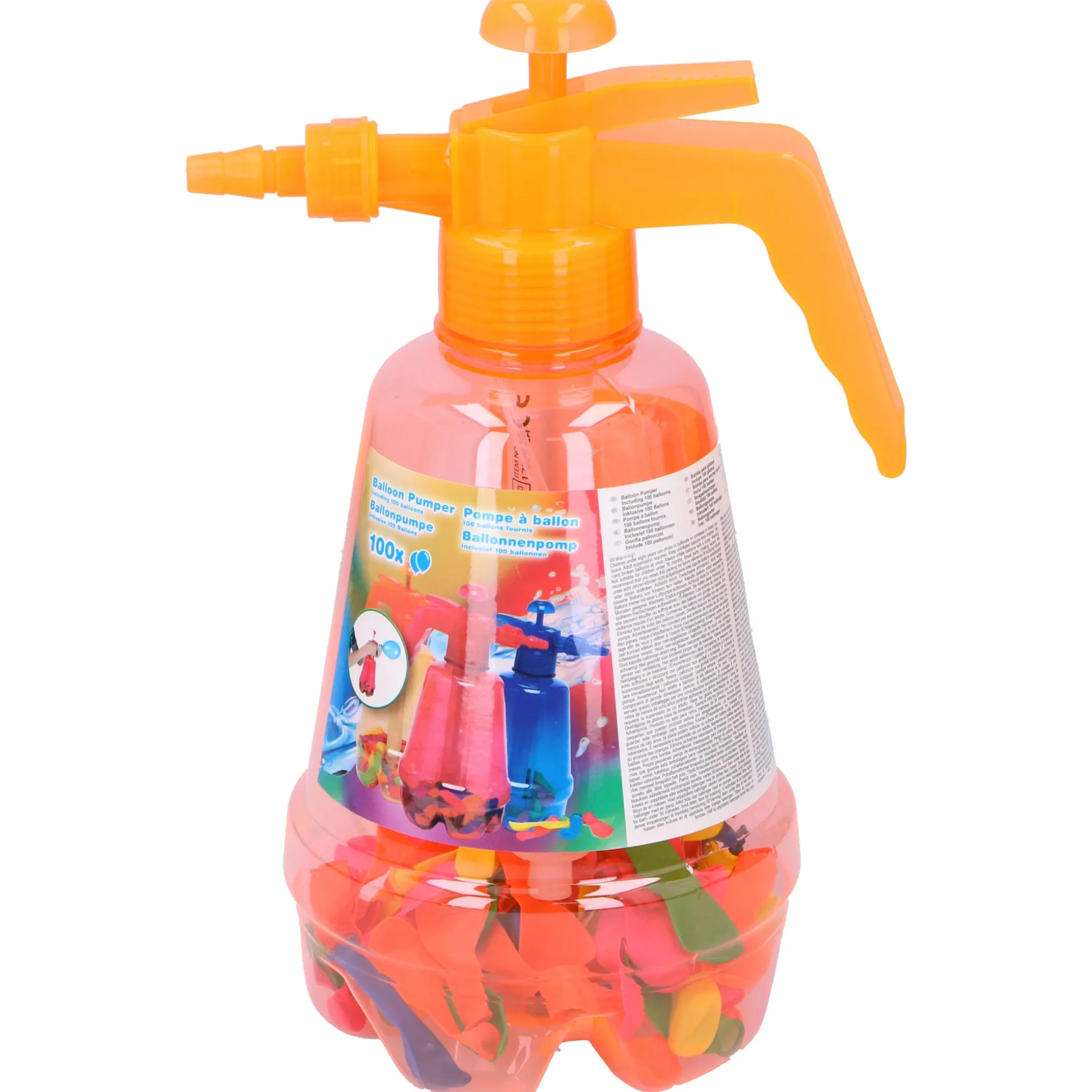 Waterballonpomp + 100 ballonnen Eddy Toys