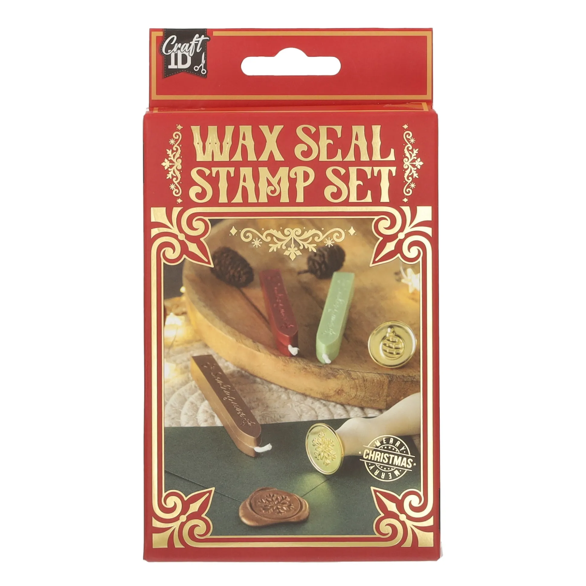 Wax seal set kerst