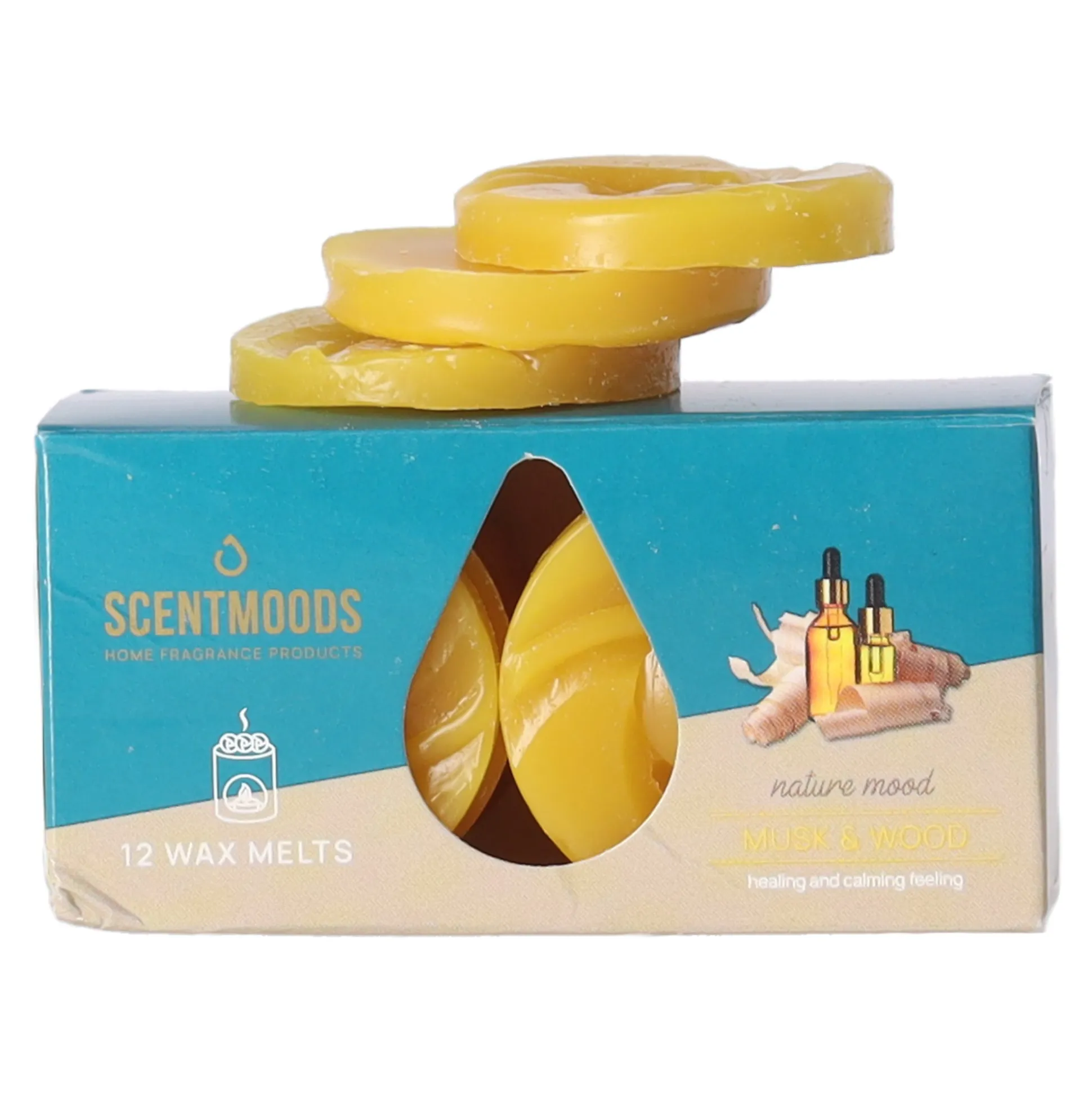 Waxmelts musk wood 12st ScentMoods