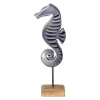 Zeepaard mangohout blauw 12 x 5 x 28 cm
