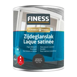 Zijdeglans antraciet 14203 750ml Finess